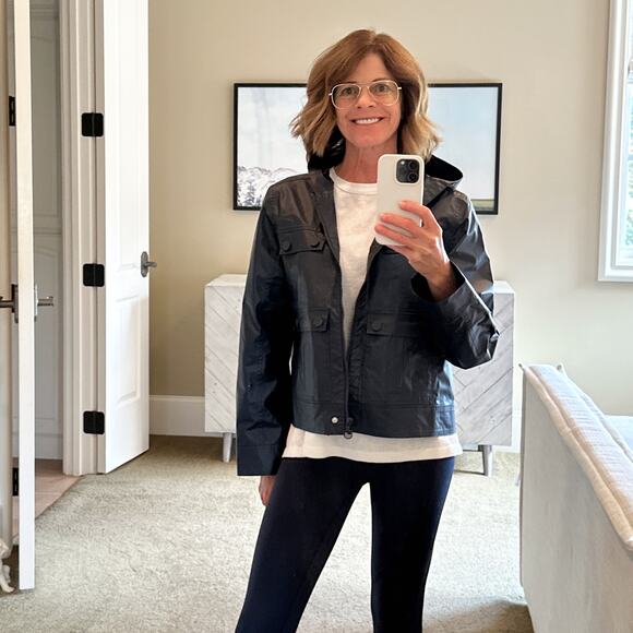 TORY SPORT Shrunken Rain Jacket L - Picture 3 of 13